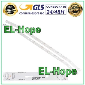 KIT 2 BARRE PER TV 32" NORDMENDE JS-D-JP3220-061EC 32LED38P ND32N2000J ND32S300 - Foto 1 di 1