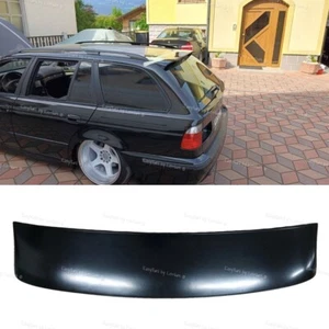 BMW E39 station wagon rear trunk roof wing touring spoiler lip abs plastic - Picture 1 of 9