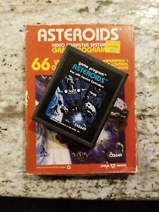Asteroids Atari 2600 CX2649 Video Game & Box