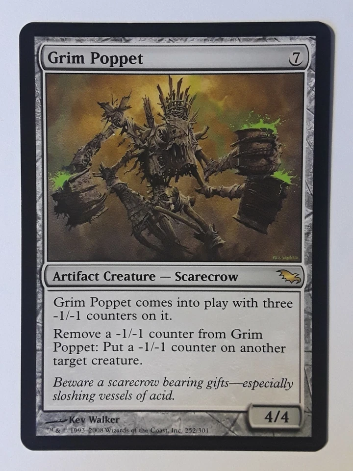 Grim Poppet Shadowmoor Magic the Gathering mtg x1 - Image 1 of 1