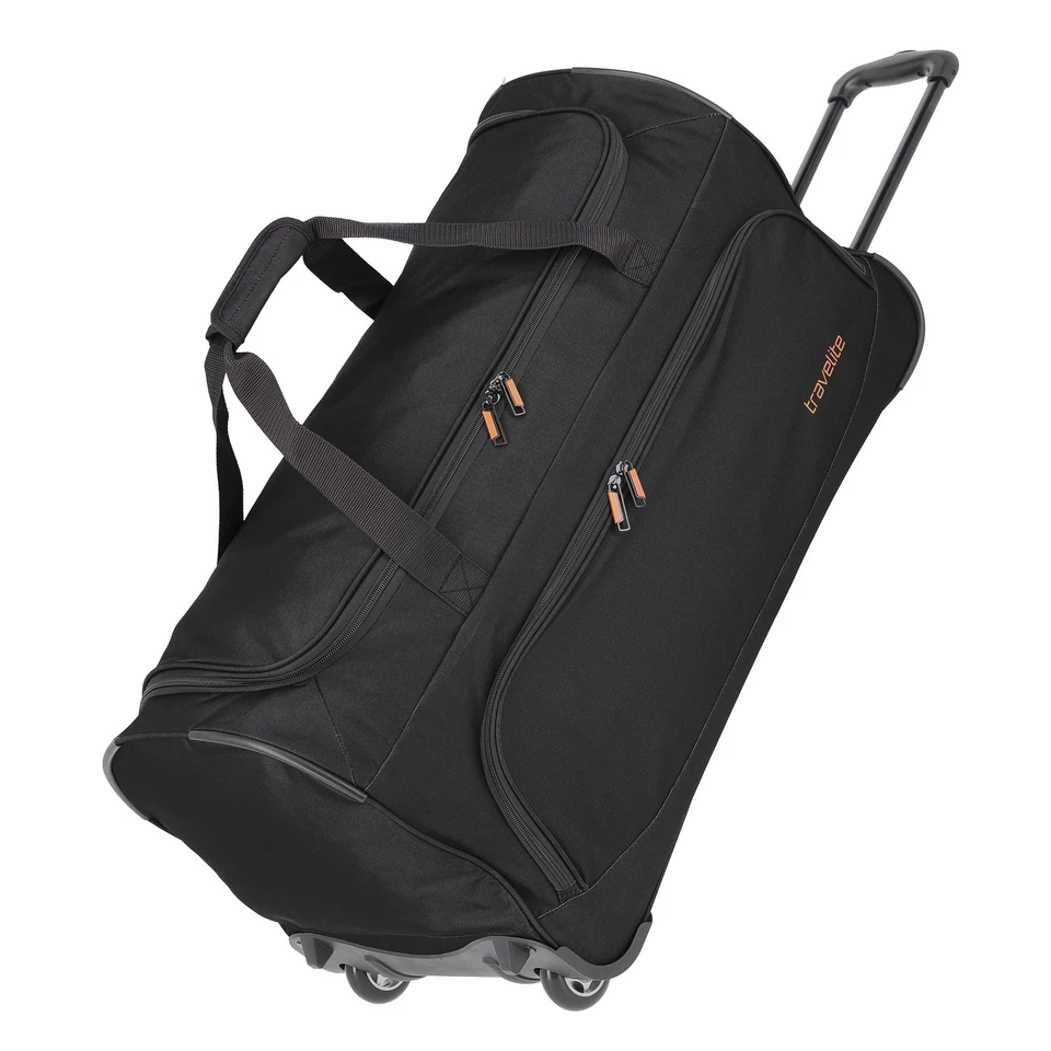 travelite Basics 89L Trolley Reisetasche - Schwarz (096277-01)