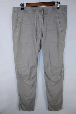 Женские брюки James Perse размер 3 серые без застежек с мягкой драпировкой - Изображение 1 из 4