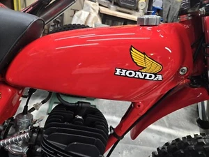 LICENSED Honda wings 1976 1977 1978 CR125M tank decal stickers Vintage CR125 CR - Bild 1 von 6