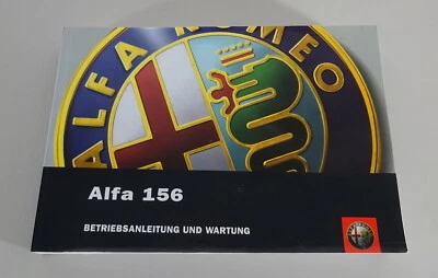 Manual de instrucciones Alfa Romeo 156 sedán + deportivo gasolina + diésel Foto 1 de 2