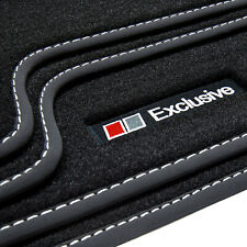 Produktbild - Exclusive Line Fußmatten für Audi A8 D4 4H Quattro S-Line Bj. 2010-2017