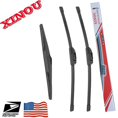 Limpiaparabrisas delantero y trasero XINOU de 26"+16"+11" PARA Hyundai Santa Fe 2019-2023 Foto 1 de 4