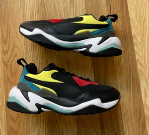 *NEW* PUMA Thunder Spectra "Black" Sneakers Size 5.5 US Men Model# 367516-01 - Picture 1 of 8