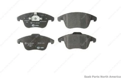 Комплект передних дисковых тормозных колодок Hella 355012891 для 2007-2008 Volvo S80 3,2 л L6 GAS DOH - Изображение 1 из 2