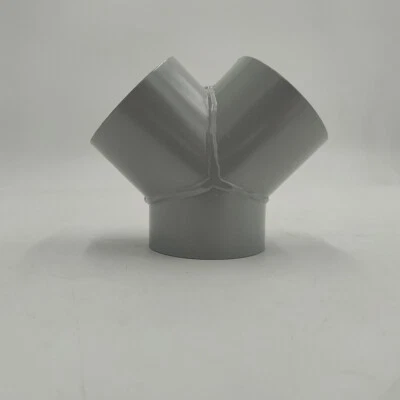 MC DI COSTA MORENO Raccordo ad Y per canalizzazione aria calda Ø70mm - compatibile Piazzetta