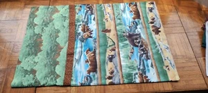 BEARS IN TREES COTTON KIDS PILLOWCASE STANDARD SIZE - Picture 1 of 6