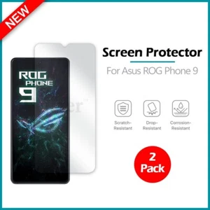 2-Pack LCD Ultra Clear HD Screen Protector for Android Phone Asus ROG Phone 9 - Picture 1 of 4