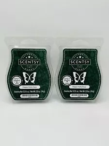 Scentsy Wax Bars Happy Holly Days Discontinued 2 Pack New Ships w/ Icepack - Picture 1 of 4