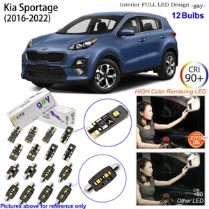Kit de luz interior LED de 11 bombillas Xenón blanco para Kia Sportage 2016-2022 - Imagen 1 de 8
