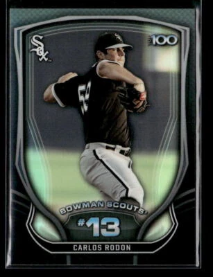 Carlos Rodon - 2015 Bowman Chrome Scouts' Top 100 #BTP-13 Chicago White Sox - Image 1 of 2
