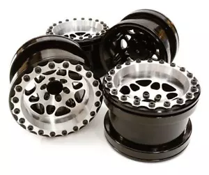 Precision CNC Machined D6 Spoke Wheel Set (4) for Axial 1/10 Yeti Rock Racer - Picture 1 of 1