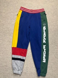 Puma X Black Fives Multi-Color Color Block Sweatpants Size Medium - Picture 1 of 9