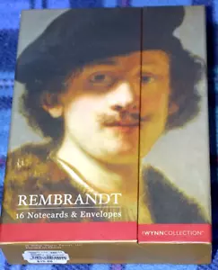 Rembrandt 16 Note Cards and Envelopes from the Wynn Collection - Picture 1 of 4
