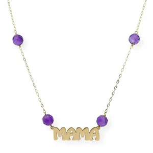 Colgante de amatistas y oro amarillo 18 kt. Complementos de mujer - Imagen 1 de 6