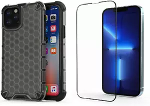 Coque Etui Housse + Verre Trempe Ecran pour iPhone 13 mini / 13 Pro / 13 Pro Max - Photo 1 sur 7