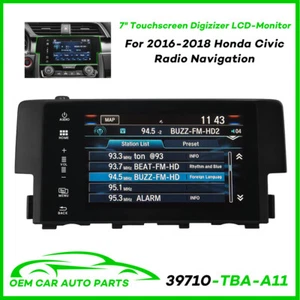 Navigation Touchscreen Display Für Honda Civic Radio 2016-18 Neue 39710-TBA-A11 - Bild 1 von 10