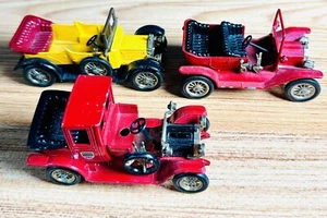 1974 - 1978 Lesney Matchbox Models of Yesteryear Lot Model T - Daimler - Packard - Picture 1 of 6