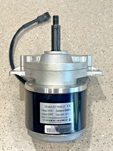 ZY1016LZ rechte Seite faltbarer Rollstuhl DC Antriebsmotor 24VDC 250W 1800RPM 16,5:1 - Bild 1 von 8