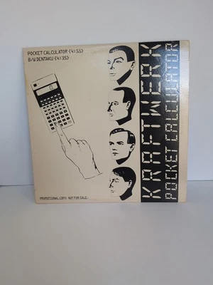 KRAFTWERK Pocket Calculator Promo Promotional 12" Single LP Vinyl Rare - Image 1 of 4