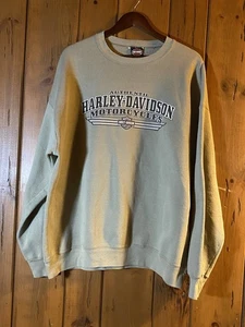 VTG Y2K 2007 Harley-Davidson Century Ohio Sweatshirt Crewneck XL - Picture 1 of 7