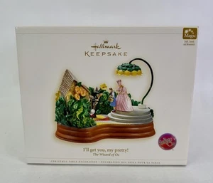 Hallmark Keepsake Magic Wizard of Oz - I’ll Get You My Pretty - 2006 - NIB - Picture 1 of 4