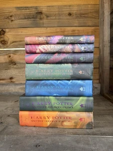 Harry Potter Complete Hardcover Set Books 1-7 Set First Edition (J.K. Rowling) - Picture 1 of 22