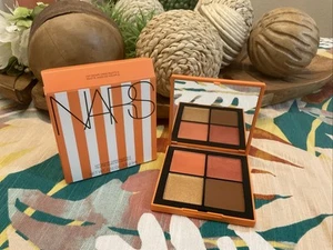 Nars HOT ESCAPE Medium Deep Cheek Palette III - Size 0.12 Oz. / 3.5 g x 4 - Picture 1 of 8