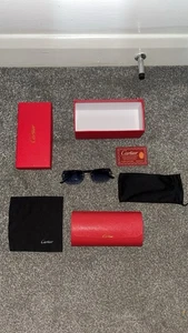 Cartier Men’s Sunglasses - Picture 1 of 8