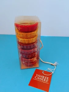 8 Fall Yankee Candle Wax Tarts  2 ea Harvest, 1 ea Macintosh, 5 ea Autumn Wreath - Picture 1 of 6