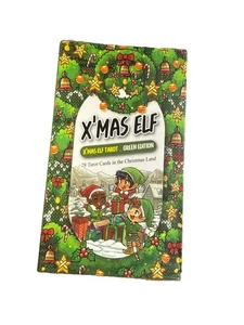 Baraja de 78 Cartas del Tarot + 1 Especial EDICIÓN VERDE ELFO NAVIDAD Regalo Único de Navidad - Imagen 1 de 6
