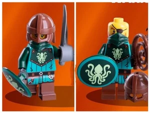 Lego Kraken Knights x2 Minifigures NEW + Accessories 21358 Vending Machine - Picture 1 of 1