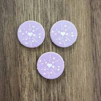 The Baby Sitters Club Milton Bradley Juego Repuesto Púrpura Fichas de Votación De Colección Foto 1 de 2