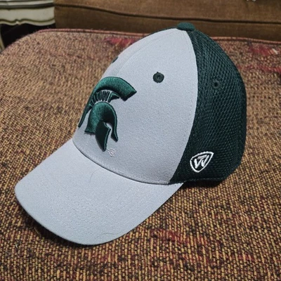 Michigan State Spartans Top of the World Memory Fit  Cap Men's on size fits all - Image 1 of 4