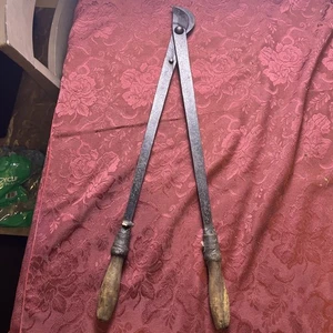 Vintage Tiffany Conklin NY Hand Forged Wrought Iron Pruning Pruner Lopper Tool - Picture 1 of 14