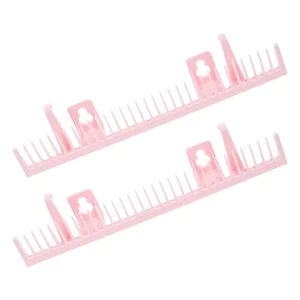 Soporte de extensión de cabello 2 piezas estante sin perforación gancho de extensión de cabello percha múltiple - Imagen 1 de 12