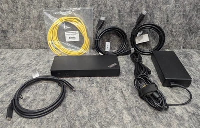 Lenovo ThinkPad Hybrid USB-C/w USB-A Dock DUD9011D1 Paquete 🔥Funciona🔥 Foto 1 de 4