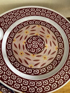 8 Pc OLD WORLD CONFETTI Temptations Tara Melamine Settings - Picture 1 of 9