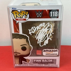 Finn Balor Hand Signed Funko Pop! 118 WWE Amazon Ex. Autographed COA Hologram - Picture 1 of 9