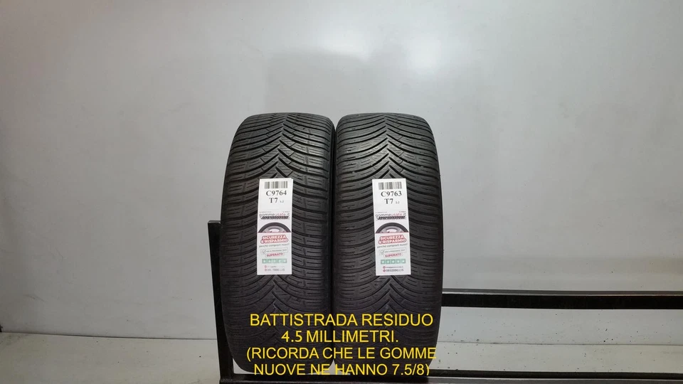 GOMME USATE  4 STAGIONI 225/45R18 95V KLEBER QUADRAXER 2 M+S  PNEUMATICI  C09764 - Bild 1 von 1