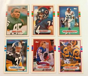1989 Topps Traded Football Cards You Pick Singles -- Complete Your Set