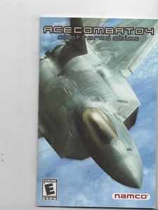 Ace Combat 04 Shattered Skies PS2 MANUAL ONLY Authentic NO TRACKING - Picture 1 of 1