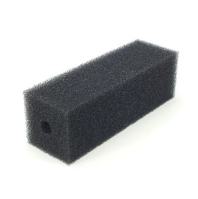 DISCOUNT LEISURE Fish pond filter foam sponge media block 4x4x12 inch coarse black grade