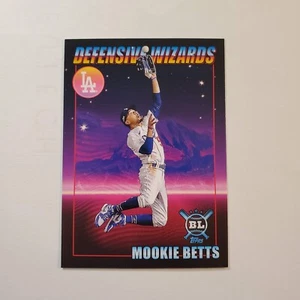 2021 Topps Big League Defensive Wizards Mookie Betts DW-1 Los Angeles Dodgers - Picture 1 of 1