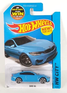 Hot Wheels BMW M4 blau City - Bild 1 von 1