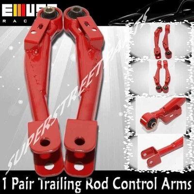 1Pair RearTrailing Rod Control Arm for 2013+ Subaru BRZ/ Scion FR-S ZN6 ONLY RED - Image 1 of 4