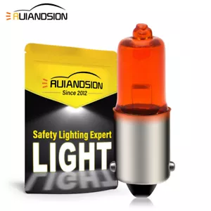 BA9S Halogen Bulb Car Indicator Light Q65B Reverse Light 12V Amber Yellow 23W - Bild 1 von 8
